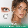 Equinox Snow Grey Contact Lenses
