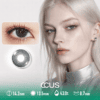 Nocturne Halo Black Contact Lenses