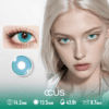 Cyan Reef Azure Blue Contact Lenses