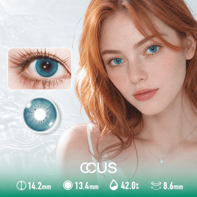 Glacier Aqua Blue Contact Lenses