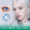 Monsoon Azure Blue Contact Lenses