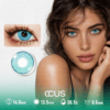 Oslo Blossom Blue Contact Lenses