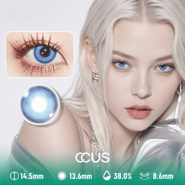 Winter Seville Cobalt Blue Contact Lenses