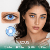 Winter Peony Lagoon Blue Contact Lenses