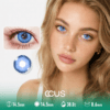 Fjord Azure Blue Contact Lenses