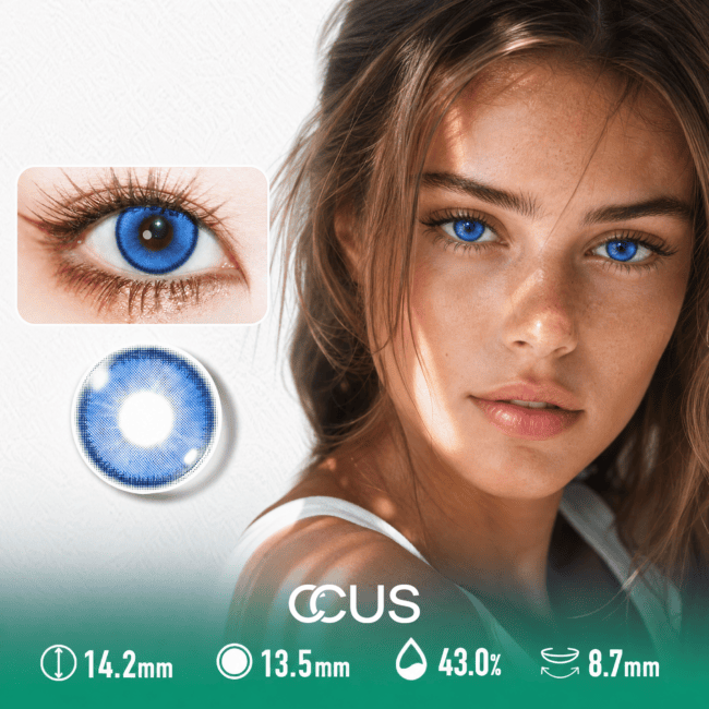 Moonshadow Azure Blue Contact Lenses