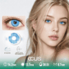 Luminous Eclipse Blue Contact Lenses