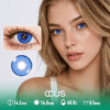 Milan Crystal Sky Blue Contact Lenses