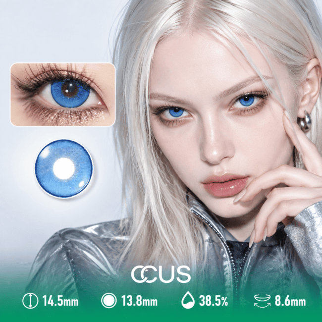 Moon Twilight Blue Contact Lenses
