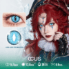 White Vertical Slit Dragon Cosplay Contact Lenses
