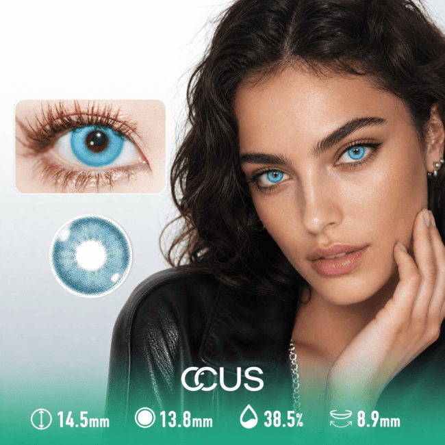 Cloud Sea Azure Blue Contact Lenses