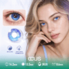 Crystal Breeze Azure Blue Contact Lenses