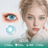 Solstice Camellia Snow White Contact Lenses