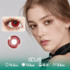 Florence Radiant Crimson Red Contact Lenses - Ccus Eyewear · Premium Colored Contacts Florence Radiant Crimson Red Contact Lenses