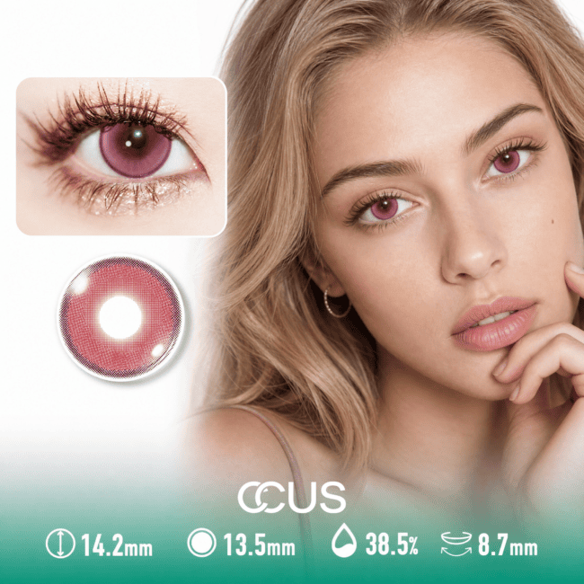 Twilight Comet Red Contact Lenses