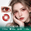 Lisbon Aurora Poppy Red Contact Lenses