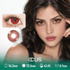 Satin Venice Sunset Red Contact Lenses - Ccus Eyewear · Premium Colored Contacts Satin Venice Sunset Red Contact Lenses