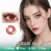 Velvet Poppy Red Contact Lenses