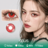 Moon Satin Cherry Red Contact Lenses