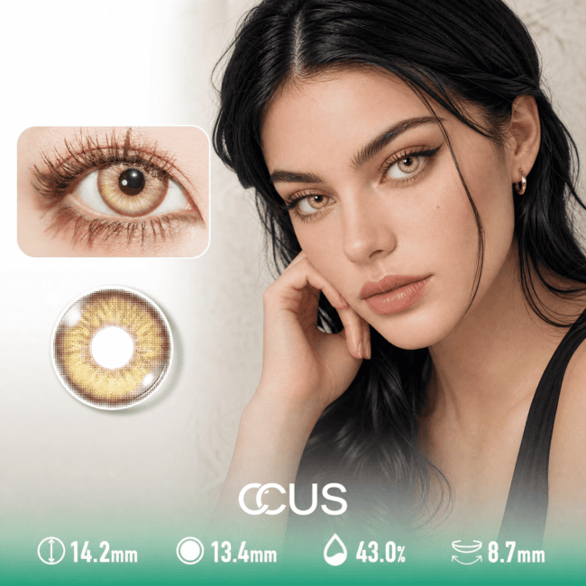 Spring Daffodil Gold Contact Lenses