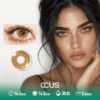 Orchard Dusk Amber Gold Contact Lenses