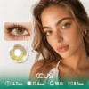 Tuscan Twilight Amber Gold Contact Lenses