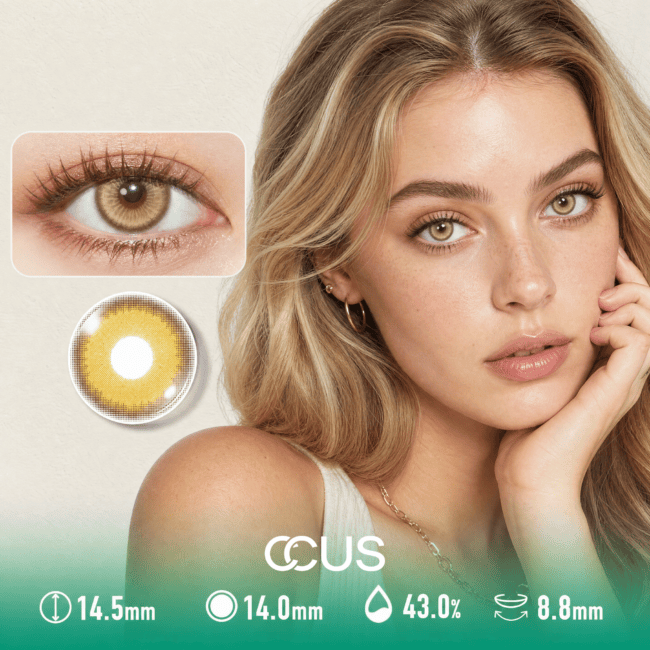 Canyon Sunstone Gold Contact Lenses