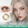 Amber Champagne Gold Contact Lenses