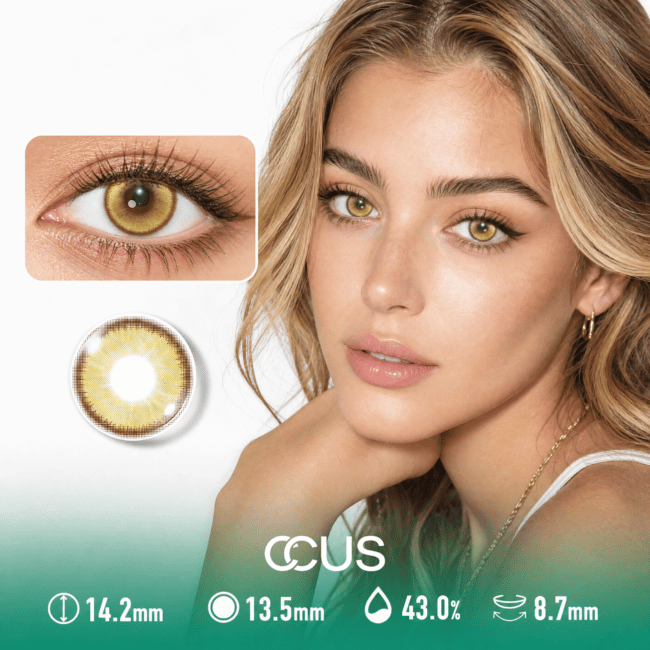 Havana Sunrise Gold Contact Lenses