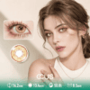 Tulum Nectar Gold Contact Lenses