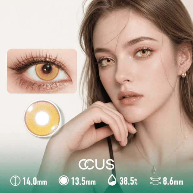 Marrakech Autumn Honey Gold Contact Lenses