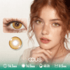 Velvet Sunflower Gold Contact Lenses