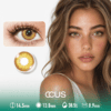 Mojave Dawn Gold Contact Lenses