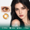 Sedona Sunset Amber Gold Contact Lenses