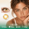 Sirocco Marigold Gold Contact Lenses