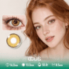 Cannes Summer Mimosa Gold Contact Lenses
