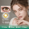 Amalfi Limoncello Gold Contact Lenses
