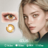 Imperial Lantern Burnished Gold Contact Lenses