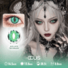 Green Vertical Slit Beast Cosplay Contact Lenses