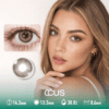 Cocoa Haze Brown Contact Lenses