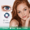 Nebula Rose Pink Contact Lenses