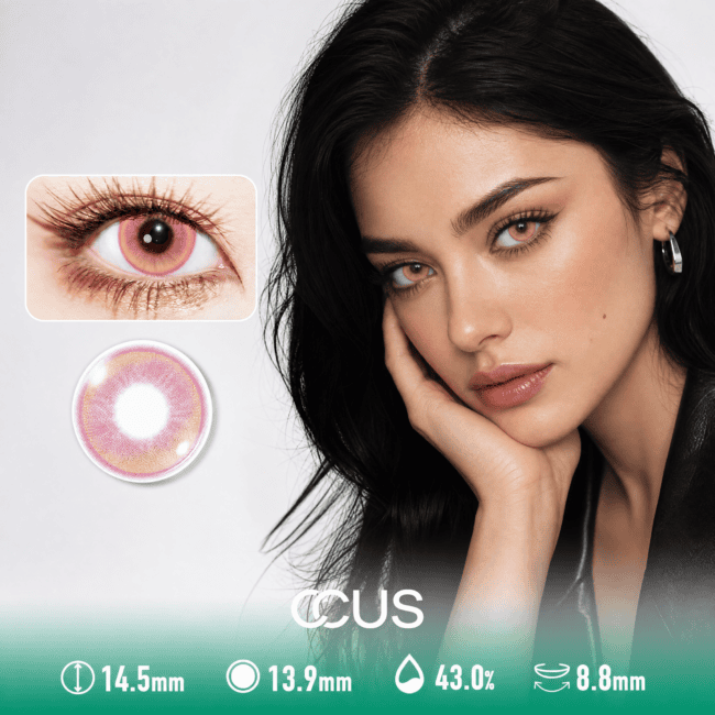 Cloud Aurora Pink Contact Lenses