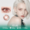 Gentle Haze Pink Contact Lenses