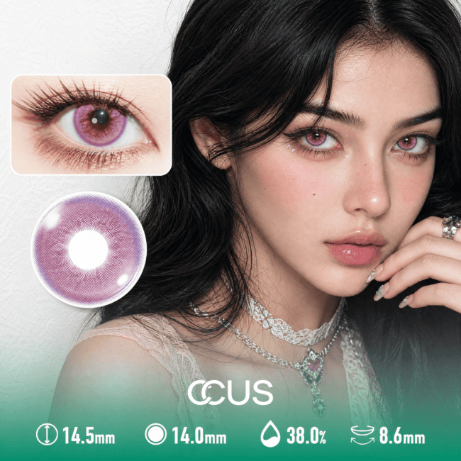 Misty Lotus Pink Contact Lenses
