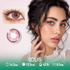 Kyoto Mist Pink Contact Lenses