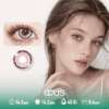 Lace Bruges Petal Pink Contact Lenses