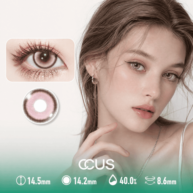 Lace Bruges Petal Pink Contact Lenses