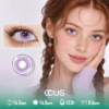Paris Opal Plum Purple Contact Lenses - Ccus Eyewear · Premium Colored Contacts Paris Opal Plum Purple Contact Lenses