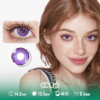 Lisbon Dusk Purple Contact Lenses