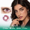 Jacaranda Silk Violet Purple Contact Lenses